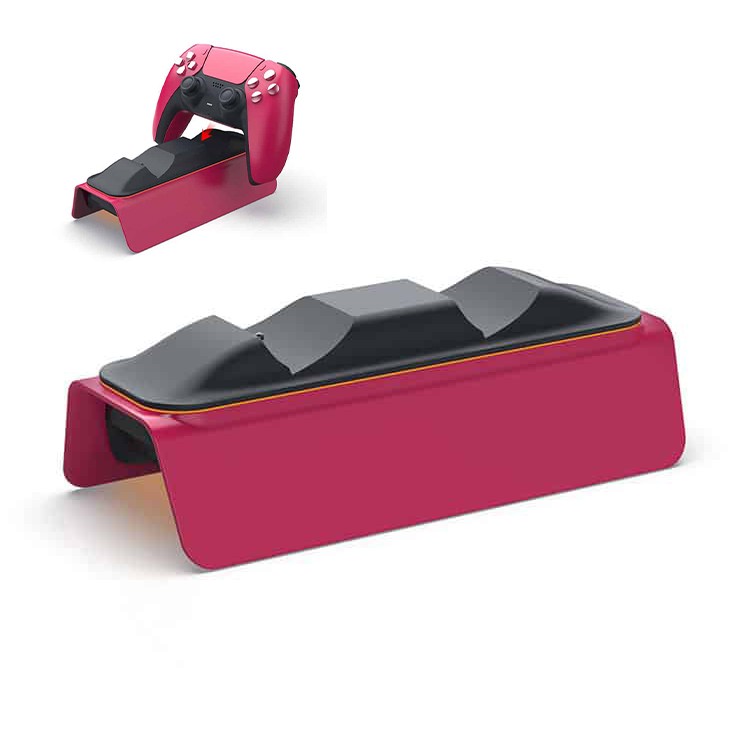 Controller Charging Station Type-C Fast Charging Dock for PS5 Controller DualSense – Cosmic Red