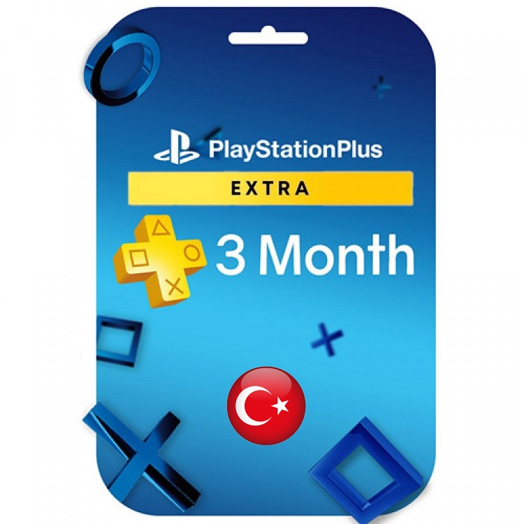Playstation Plus Extra 3 Month Turkey
