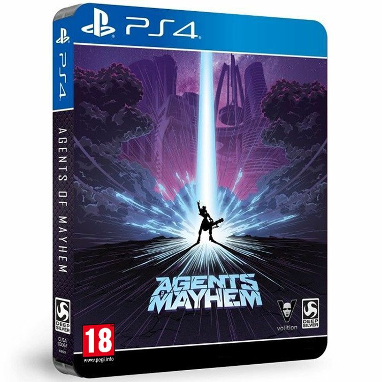 Agents of Mayhem Steelbook Edition – PS4 – کارکرده