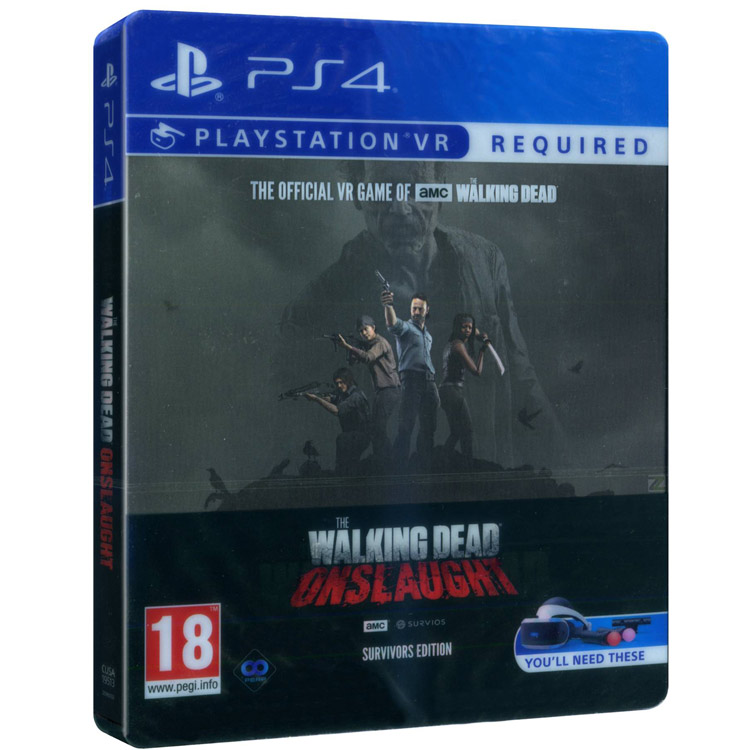 The Walking Dead: Onslaught Survivor Edition Steelbook – PS4
