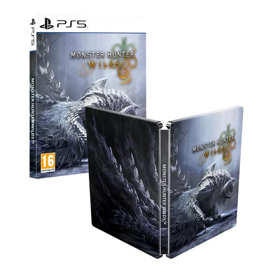 Monster Hunter Wilds Steel Book Edition - PlayStation 5