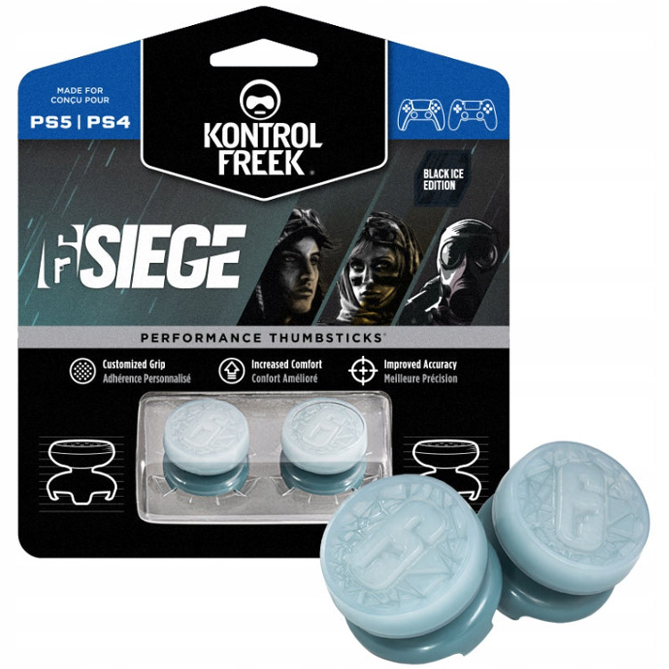 KontrolFreek FPS Performance Thumbsticks - Rainbow 6 Siege