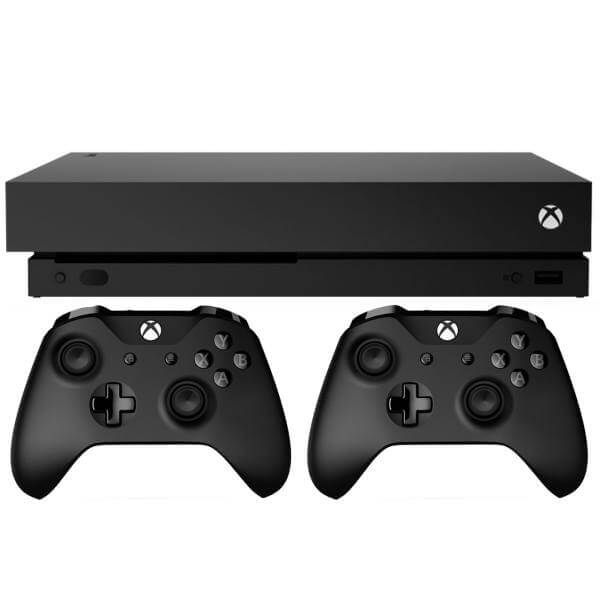 xbox one x همراه با دو دسته