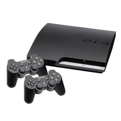 PS3 اسلیم 160 گیگ همراه با دو دسته