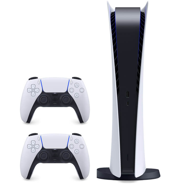 PS5 دیجیتال ریجن 3 با دو دسته