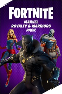 Fortnite Marvel Royalty and Warriors Pack