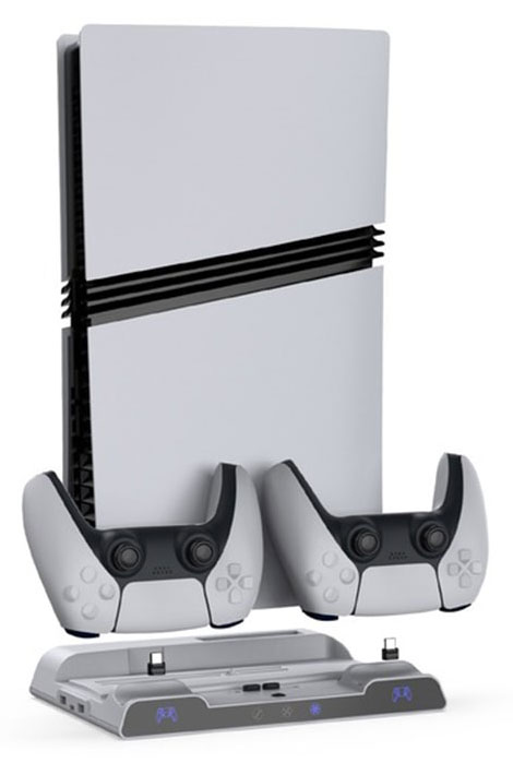 استند چند منظوره پلی5 پرو،اسلیم و فت - Multlfunctional Cooling Stand PS5 Pro Slim Fat Dobe