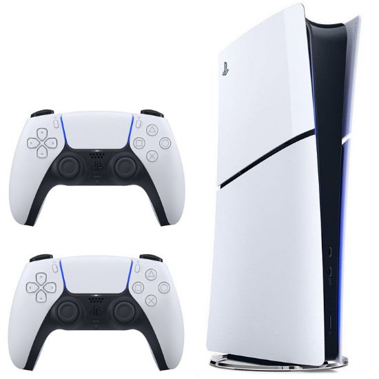 PlayStation 5 Slim Digital + Dualsense سفید
