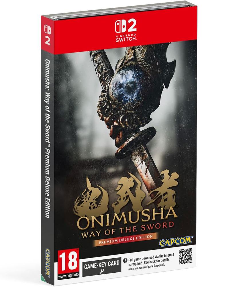 Onimusha Way of the Sword Premium Deluxe Steelbook Nintendo Switch 2