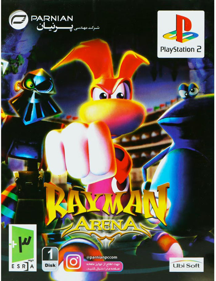 بازی Rayman Arena برای PS2 نشر پرنیان با بهترین قیمت