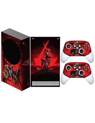 برچسب کنسول Xbox series s Game Over طرح Assassins creed shadows