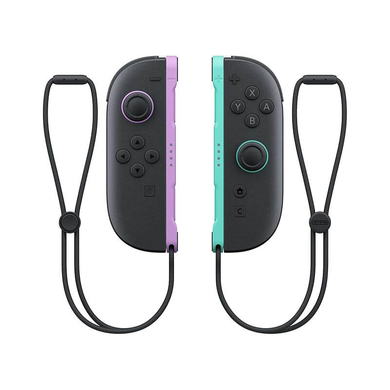 گیم پد Joy-Con 2 رنگ بنفش و سبز روشن