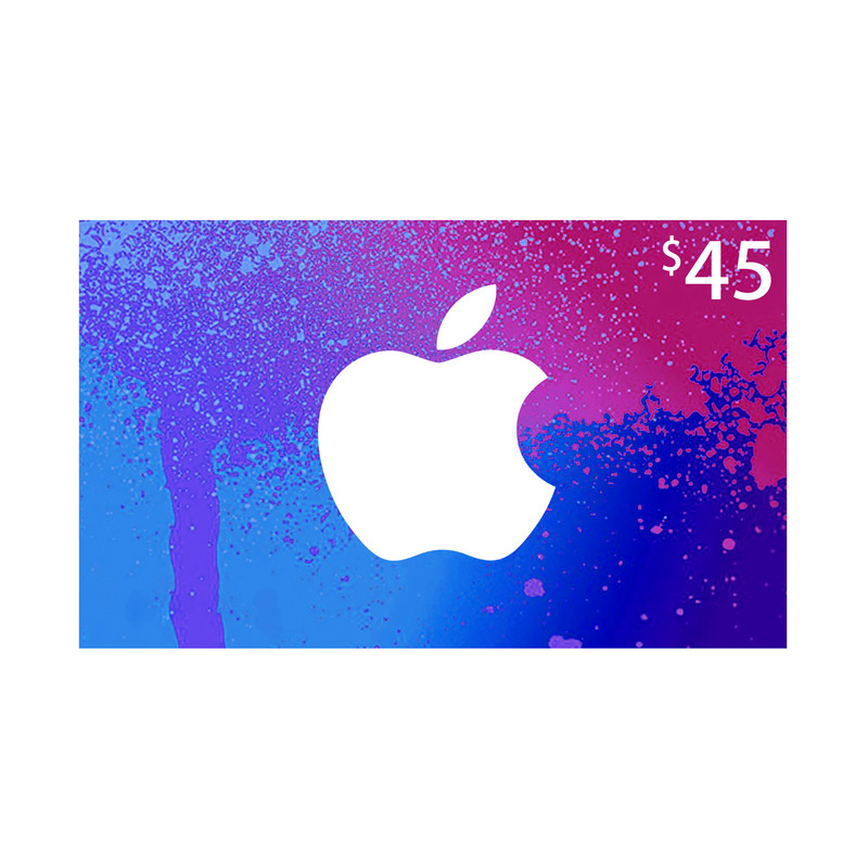 گیفت کارت 45 دلاری آیتونز مدل IT45