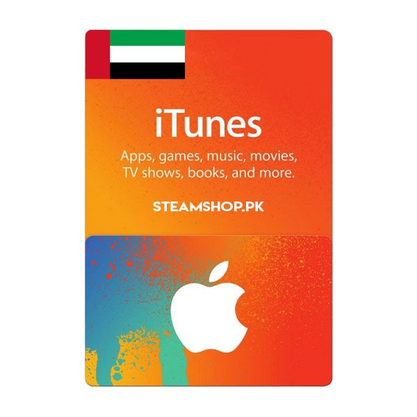 گیفت کارت اپل 200درهم Apple iTunes Gift Card
