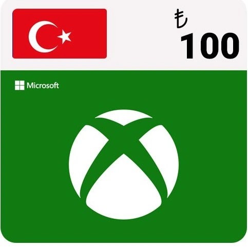 گیفت کارت ایکس باکس (Xbox) ۱۰۰ لیر ترکیه