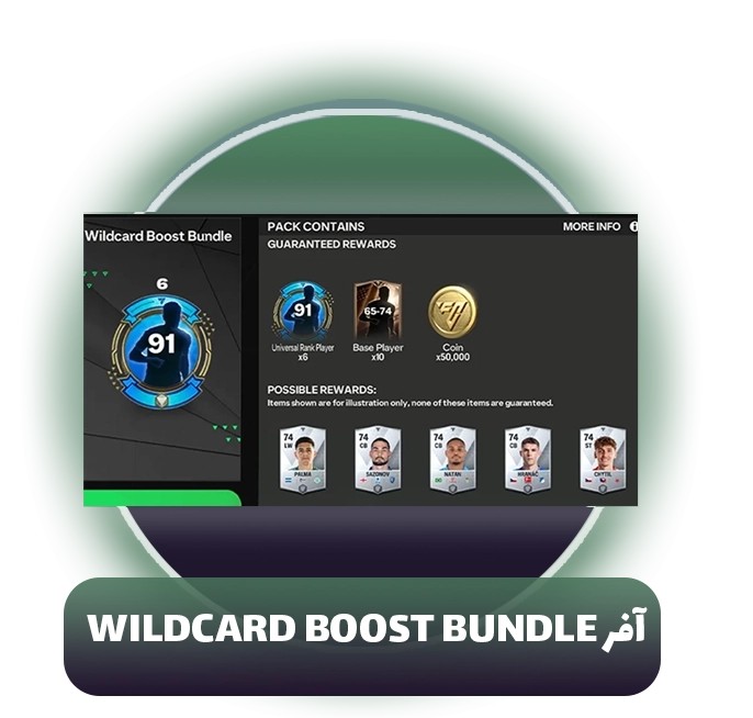 آفر Wildcard Boost Bundle اف سی موبایل (FC Mobile)