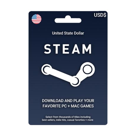 Steam Wallet 11.11 USD Global – استیم والت گلوبال