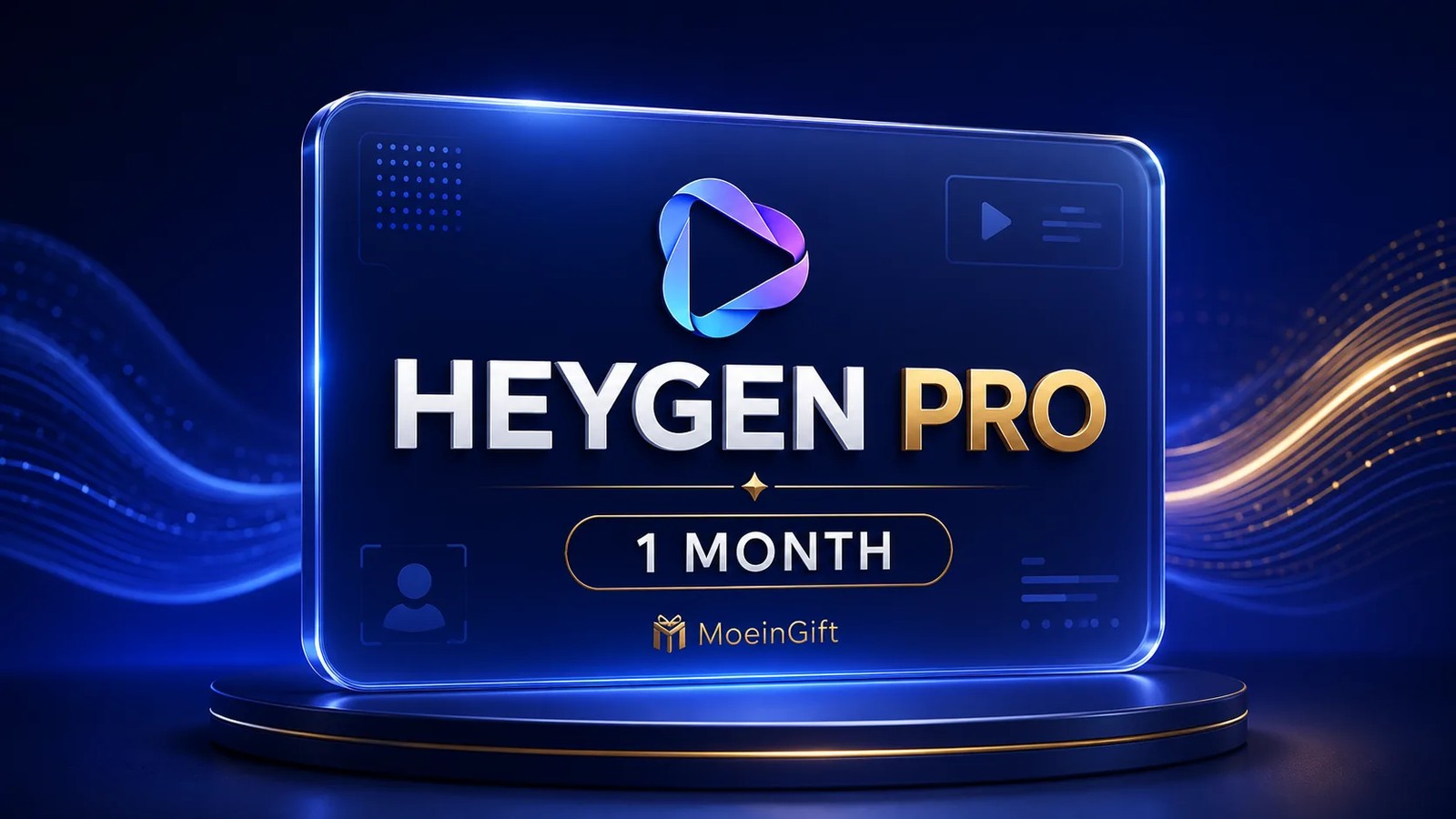 اشتراک HeyGen Pro یک‌ماهه
