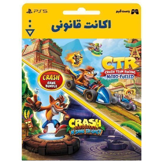 اکانت قانونی بازی Crash Bandicoot Bundle برای PS5