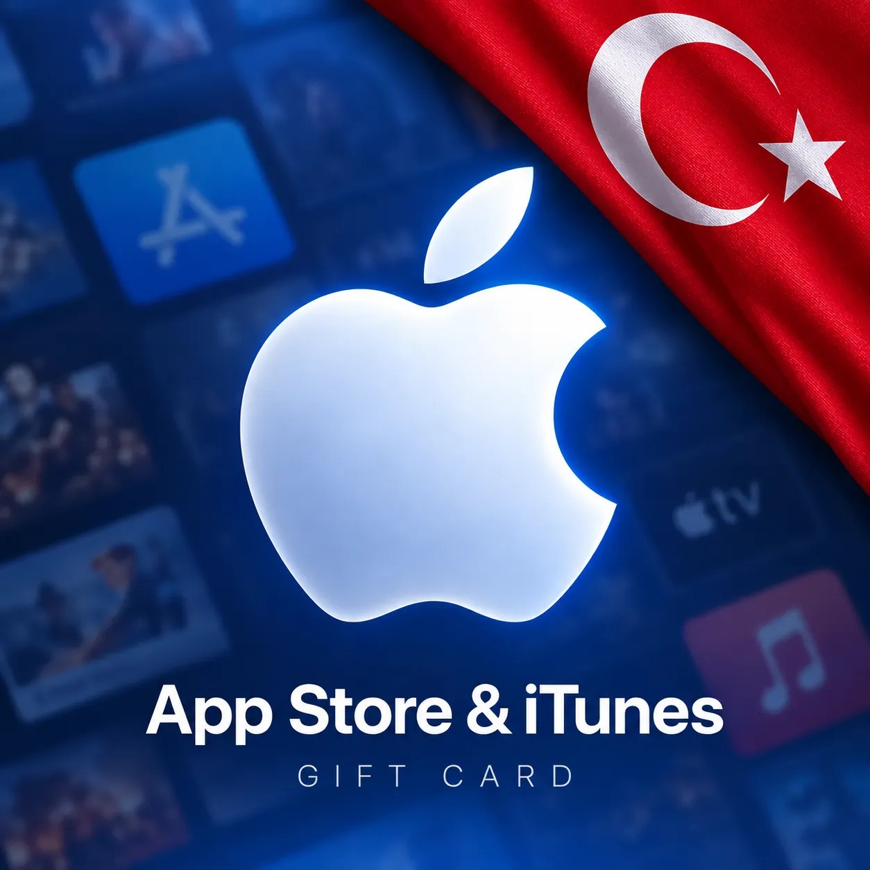گیفت کارت 15 لیری آیتونز اپل ترکیه