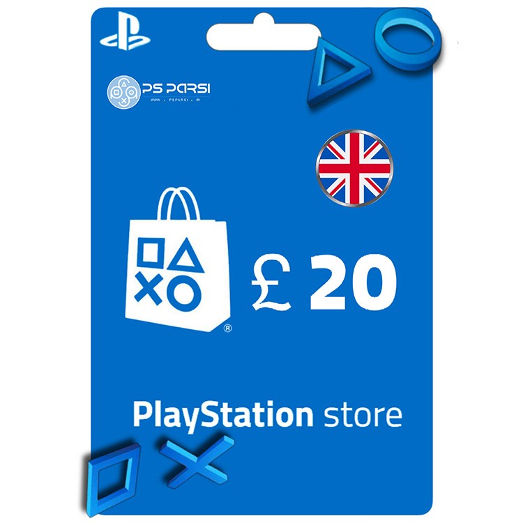 PlayStation Store Gift Card 20 GBP – Pounds