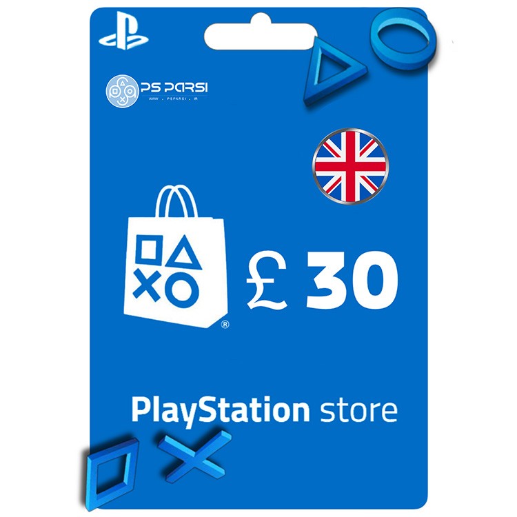 PlayStation Store Gift Card 30 GBP – Pounds