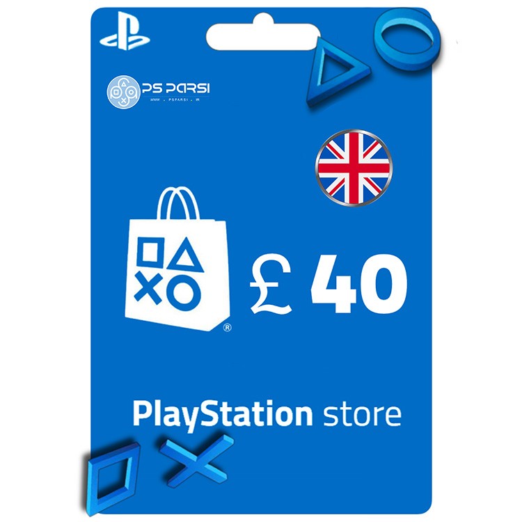 PlayStation Store Gift Card 40 GBP – Pounds