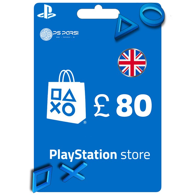 PlayStation Store Gift Card 80 GBP – Pounds