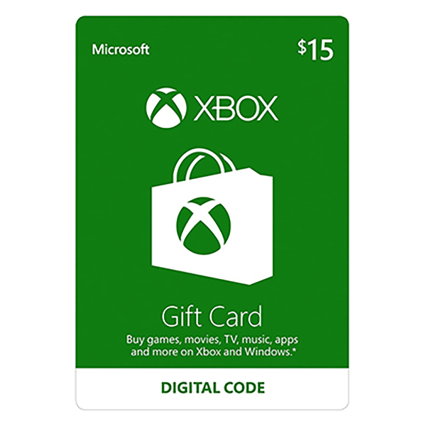 Microsoft XBOX 15$ Gift Card US