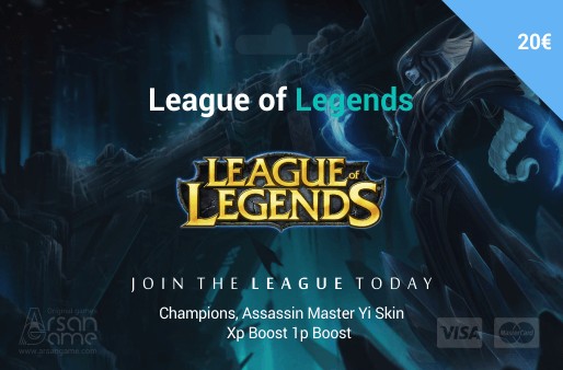 League of Legends 20 EUR EUNE