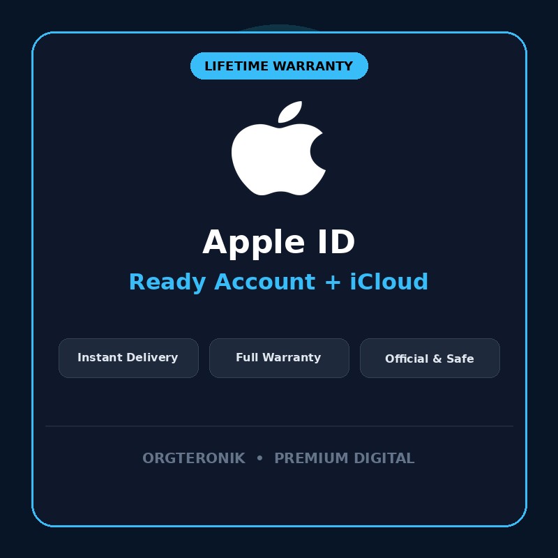 Apple ID آماده قدیمی + iCloud