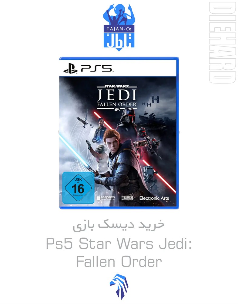 اکانت قانونی ظرفیت سوم بازی PS5 Star Wars Jedi: Fallen Order