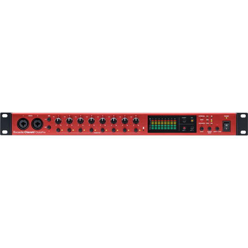 پری آمپ فوکوسرایت Focusrite Clarett OctoPre