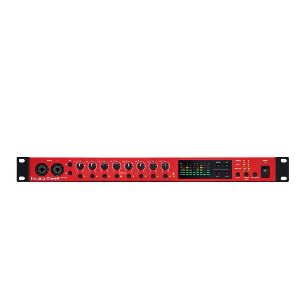 پری امپ رکمونت Focusrite Clarett OctoPre