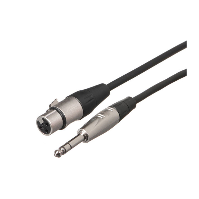 TM Group XLR Female To TRS 3m