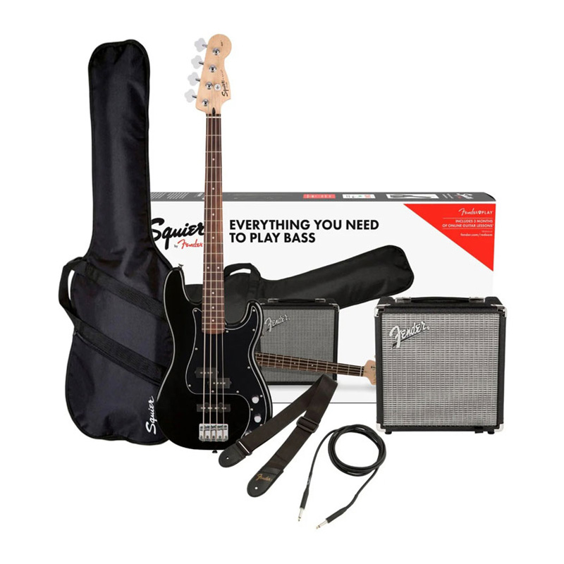 Squier Affinity Precision Bass PJ LRL Pack Black