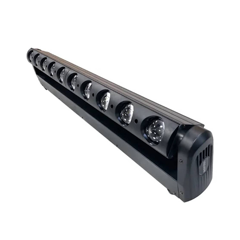 مووینگ سوییپر خطی LED فول‌کالر (۸ لنز ۱۲ وات)