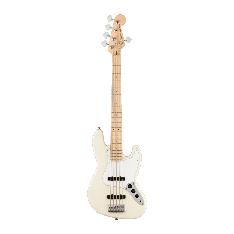 Squier Affinity Jazz Bass V MN WPG Olympic White