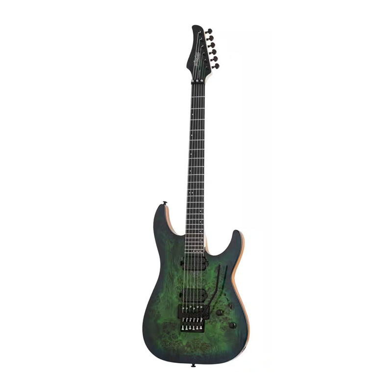 Schecter C 6 FR Pro Aqua Burst