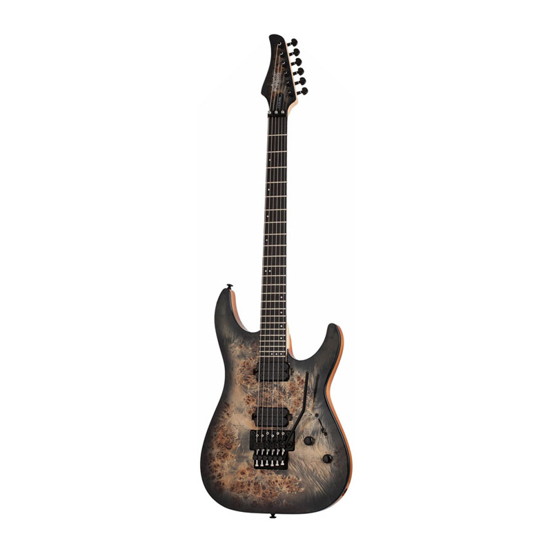 Schecter C 6 FR Pro Charcoal Burst