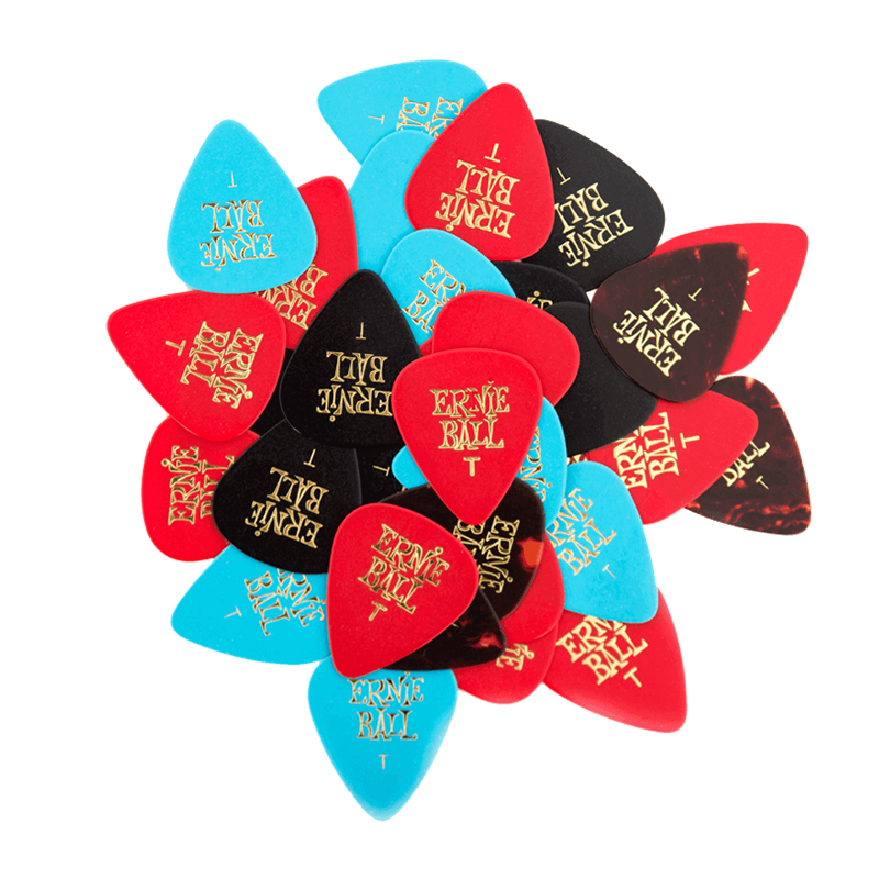 Ernie Ball Thin Assorted Cellulose Picks