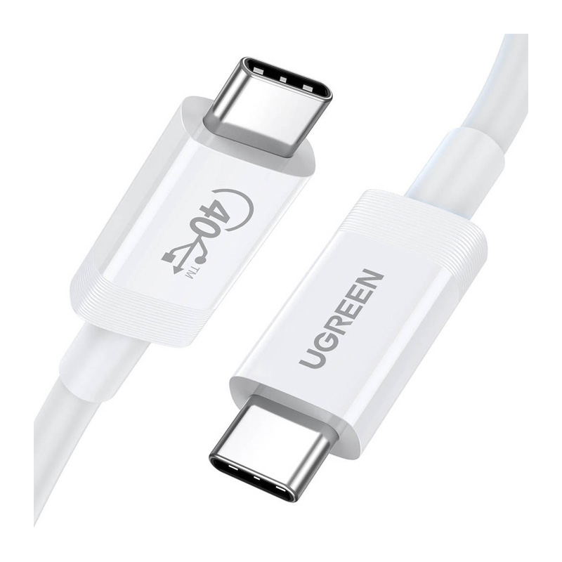 UGREEN USB 4 Gen3 Type C to Type C 0.8m White US506 40113