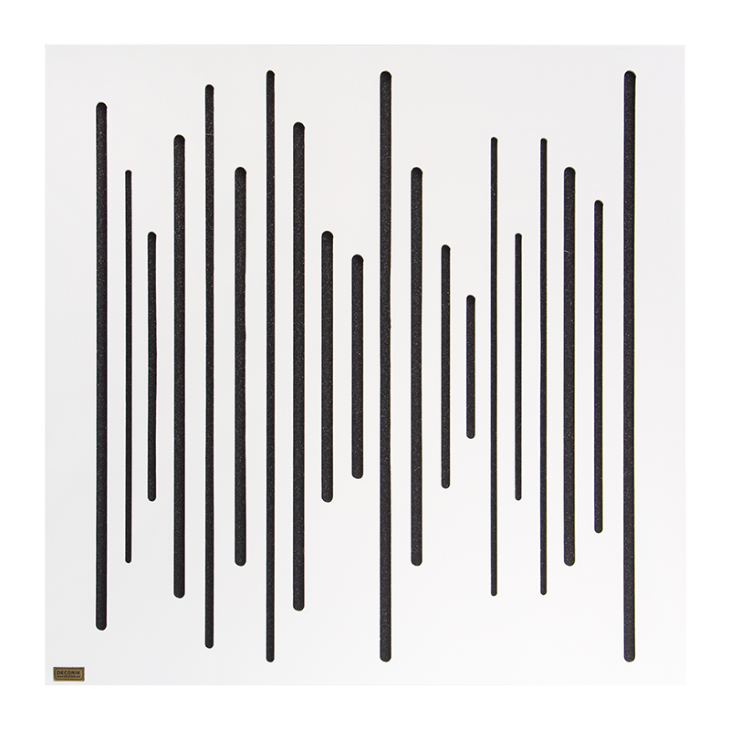 Deconik Wave Wood Absorption White