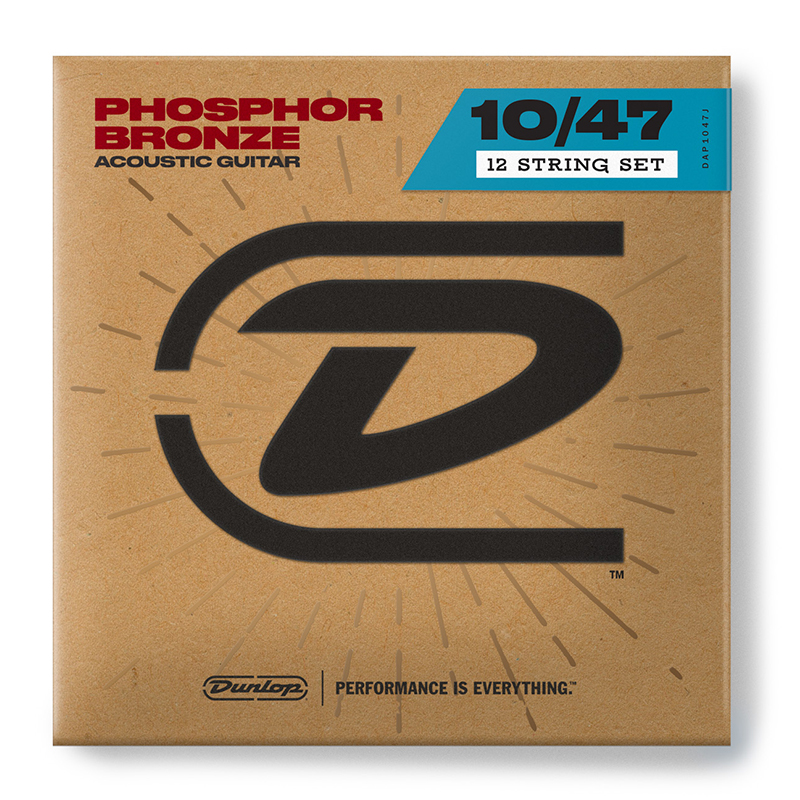 Dunlop Phosphor Bronze 10-47 12 String Set