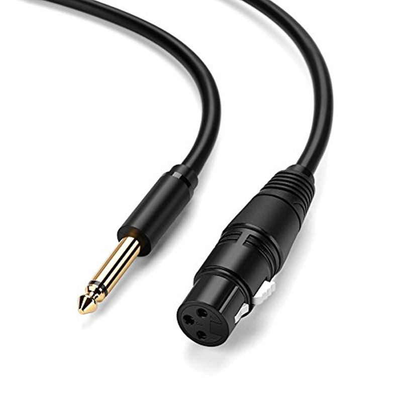 TM Group XLR Female To TS 3m