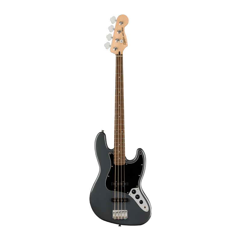 Squier Affinity Jazz Bass LRL BPG Charcoal Frost Metallic