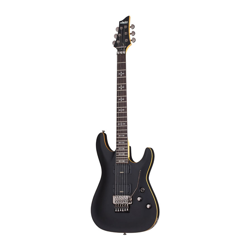 Schecter Demon 6 FR Aged Black Satin