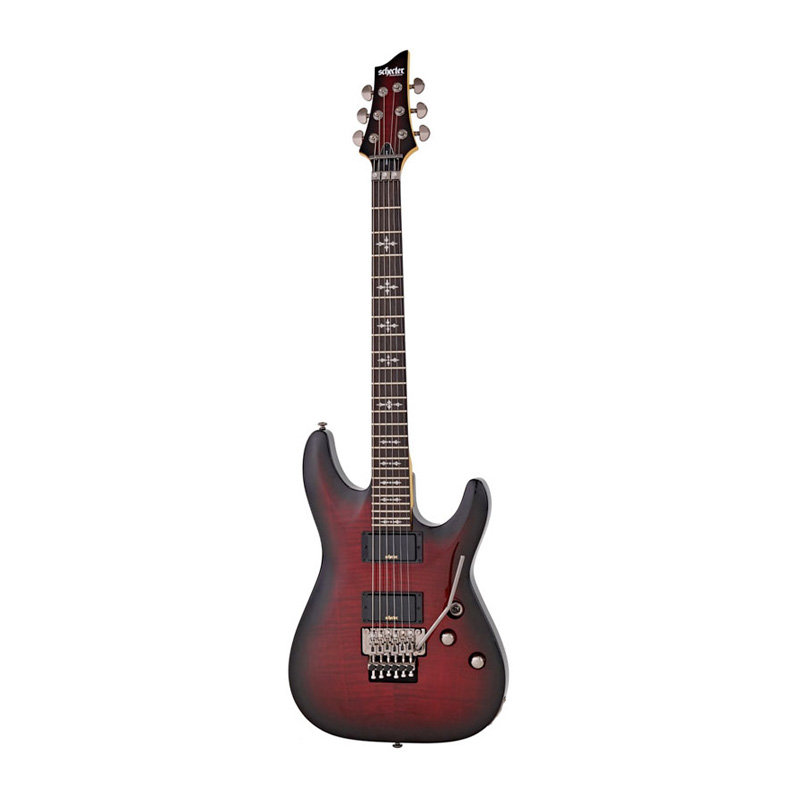 Schecter Demon 6 FR Crimson Red Burst