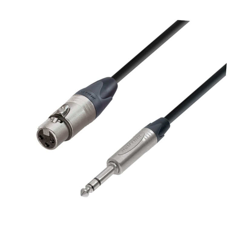TM Group TRS to XLR Female 3m Neutrik Original