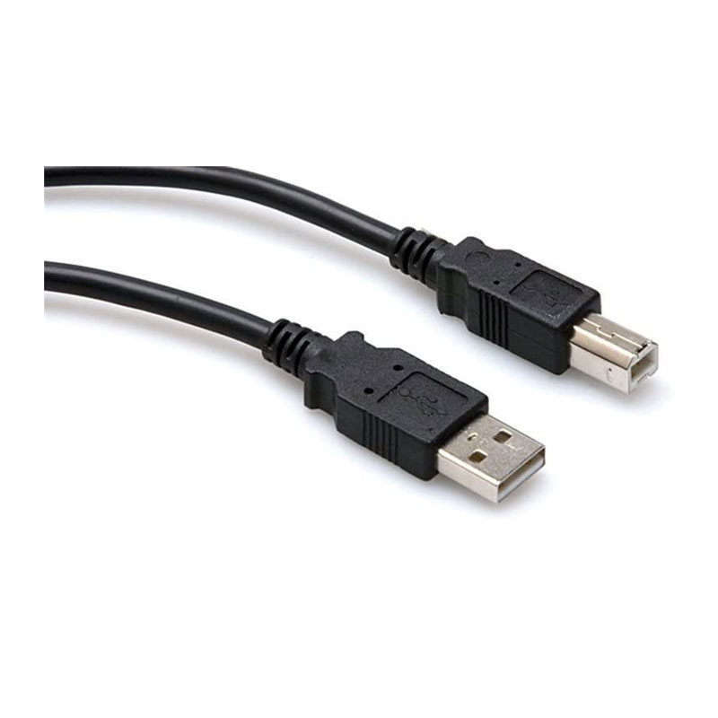 Hosa USB 2.0 Cable A to B (0.5')